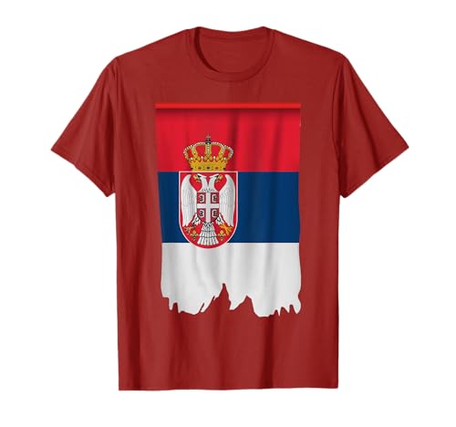 Serbien Flagge Herren Serbien Deko Serbia Kind Damen Srbija T-Shirt von Serbien Fahne Frauen Serbia Männer Srbija Flagge