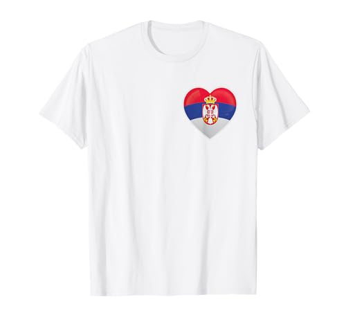 Serbien Flagge Herren Serbien Deko Serbia Kind Damen Srbija T-Shirt von Serbien Fahne Frauen Serbia Männer Srbija Flagge