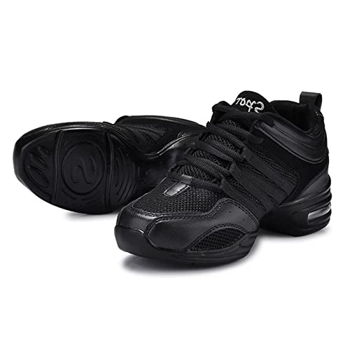 Split Sole Damen Dancesneaker Schnürschuhe Gym Sport Aerobic Schuhe Cheerleading Training Tanzschuhe Tanzsneaker Laufschuhe Leichte Schuhe Jazzdance Schuhe von SerendipitousWhisper