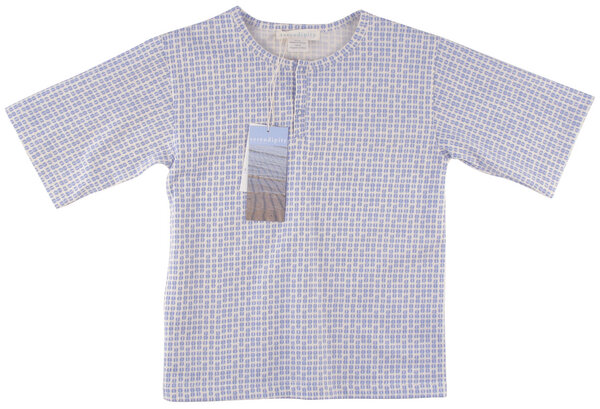 Serendipity Leichte Jersey T-Shirt mit Druckknopfleisten und Oversize-Schnitt von Serendipity
