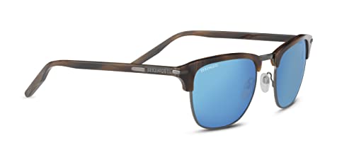 Serengeti Unisex ALRAY Sonnenbrille, Wood Grain Shiny, 55/22/145 von Serengeti