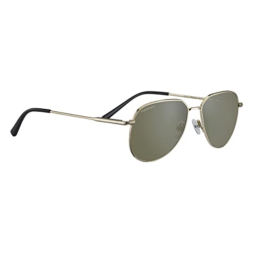 Serengeti Unisex Buchenholz Brille, Glänzendes helles Gold, M Serengeti Unisex Buchenholz Brille, Glänzendes helles Gold, M von Serengeti