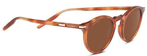 Serengeti Unisex RAFFAELE Sonnenbrille, Shiny Caramel von Serengeti