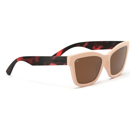 Serengeti Unisex Rolla Sonnenbrille, Matte Nude Matte Classic Tort Temples Serengeti Unisex Rolla Sonnenbrille, Matte Nude Matte Classic Tort Temples von Serengeti