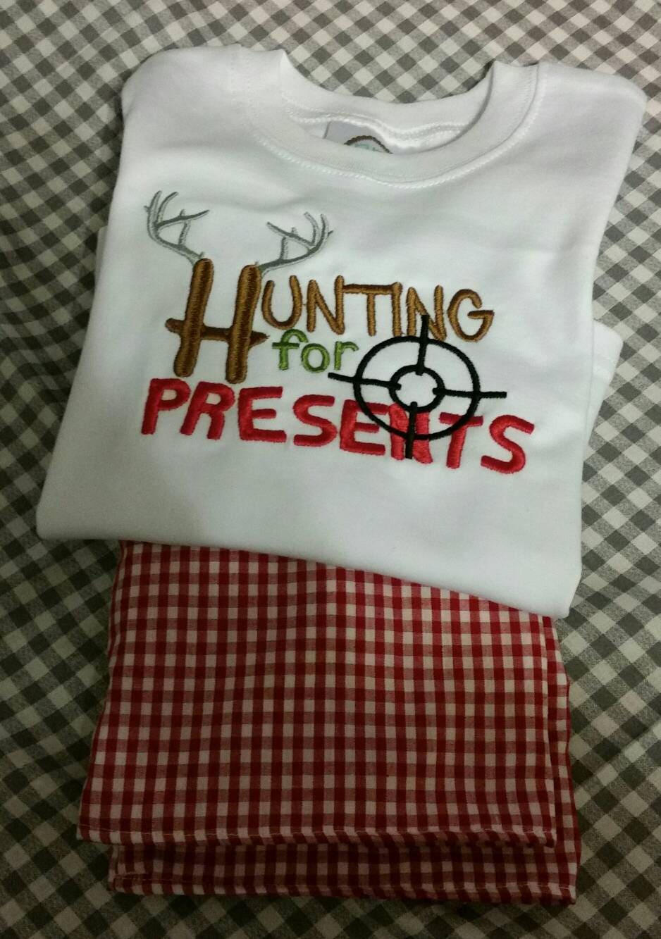 Jungen Weihnachts-Outfit, Jungenkleidung. Weihnachts Applikation, Applikationen, Baby Kleidung von SerenityroseBoutique