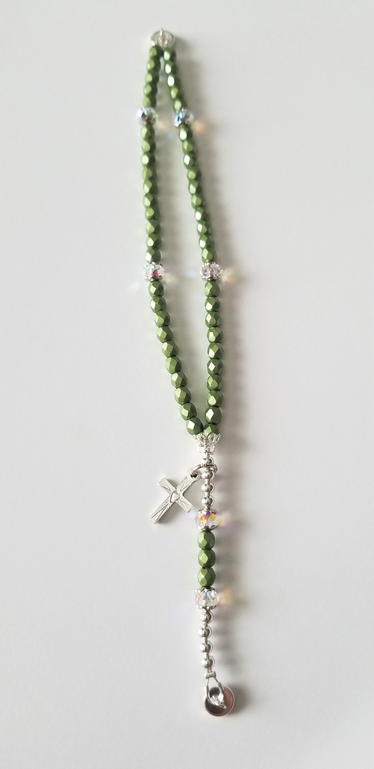 Peridot Grün Rosenkranz Armband Peridot Grün Rosenkranz Armband von SerenitysRainbows