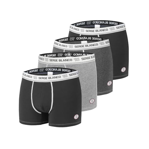 Serge Blanco Herren Boxer SER/1BCX4/C Boxershorts, L1/B, L von Serge Blanco