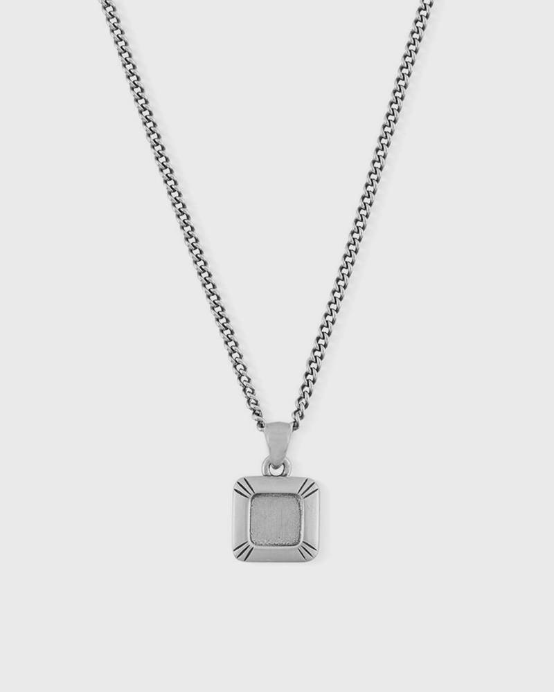 Serge DeNimes Silver Atrium Necklace men Jewellery silver in Größe:ONE SIZE von Serge DeNimes