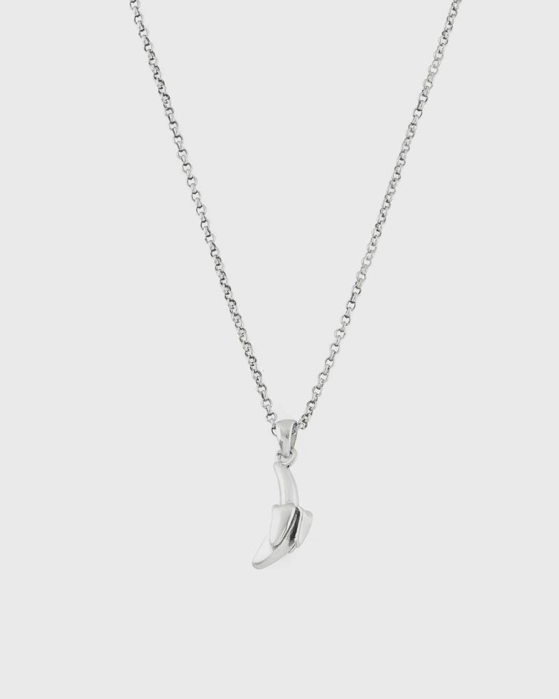 Serge DeNimes Silver Banana Necklace men Jewellery silver in Größe:ONE SIZE von Serge DeNimes
