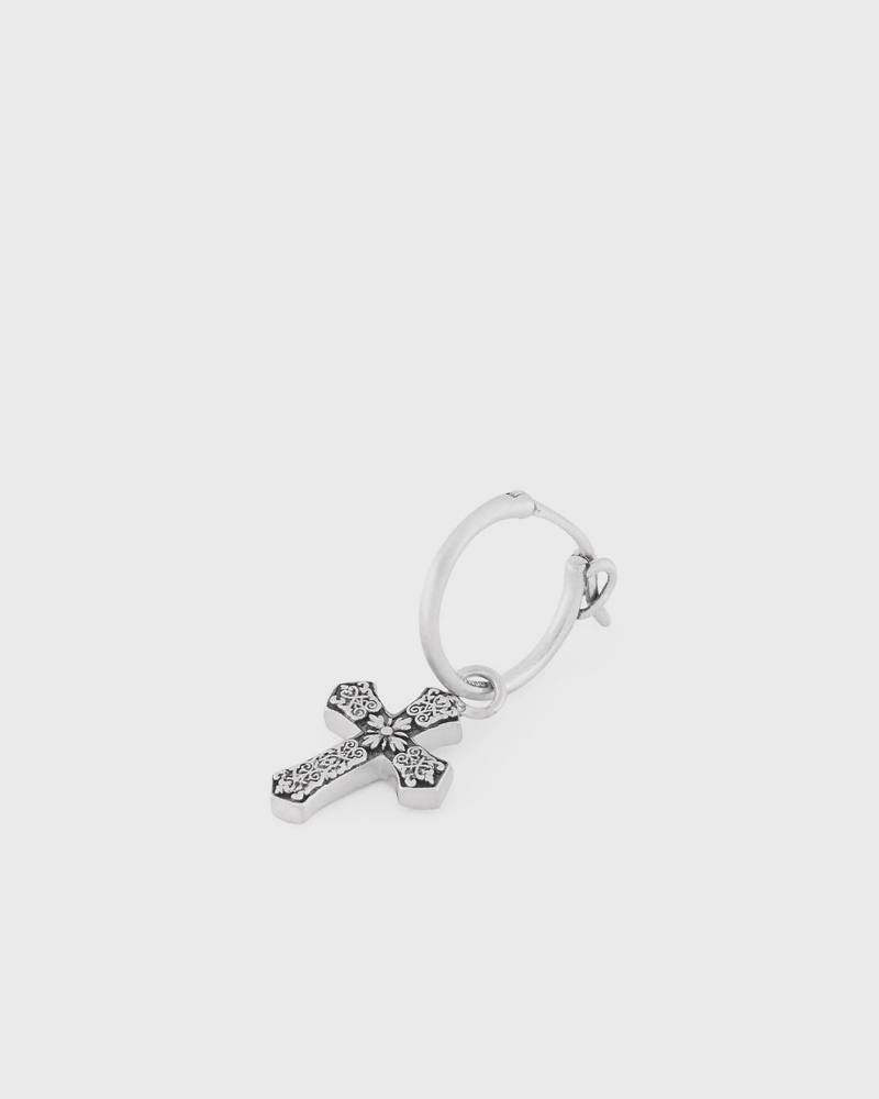 Serge DeNimes Silver Gothic Cross Earring men Jewellery silver in Größe:ONE SIZE Serge DeNimes Silver Gothic Cross Earring men Jewellery silver in Größe:ONE SIZE von Serge DeNimes