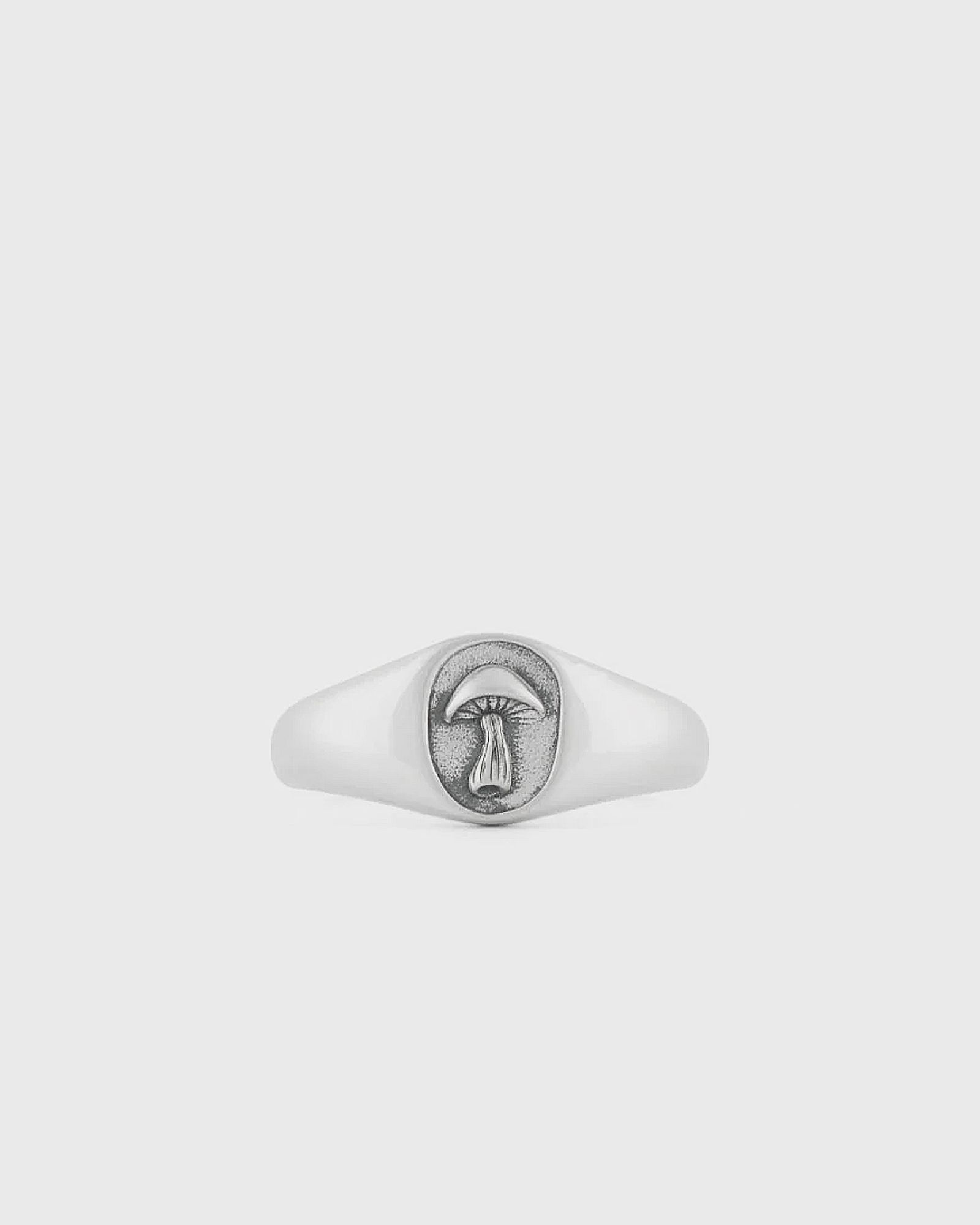 Serge DeNimes Silver Mushroom Ring men Jewellery silver in Größe:60 MM von Serge DeNimes