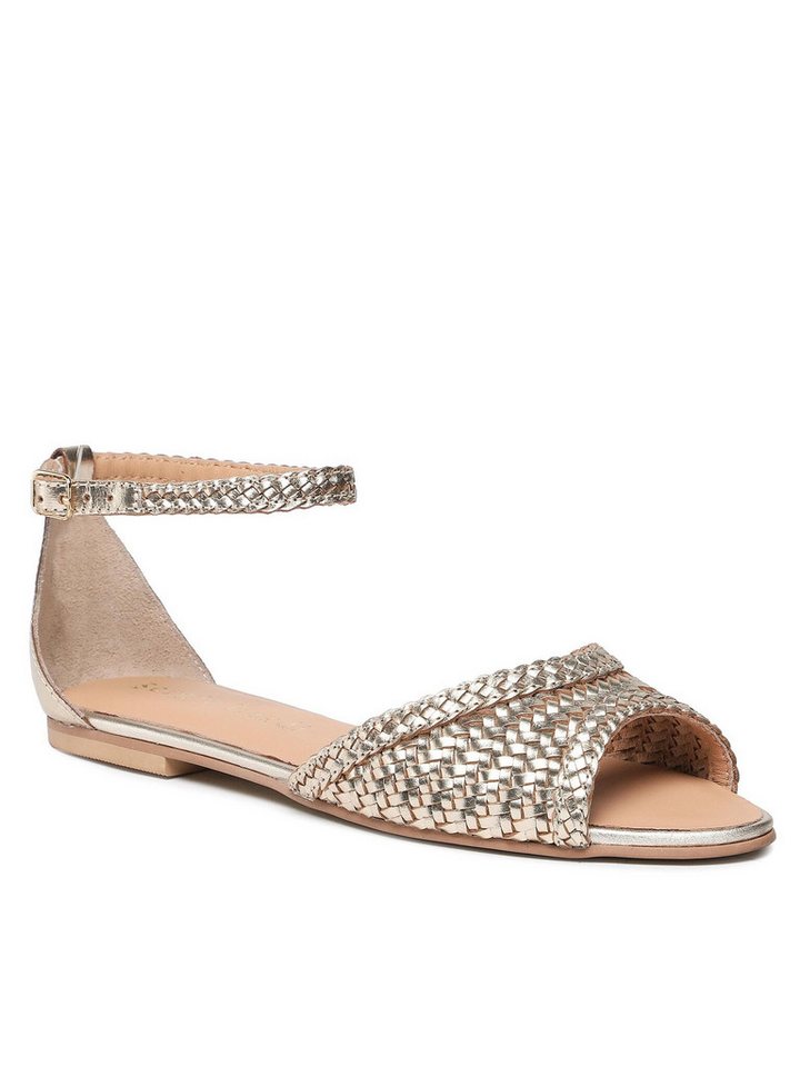 Sergio Bardi Sandalen DELL-CHR-22-017-02SB Gold Sandale von Sergio Bardi