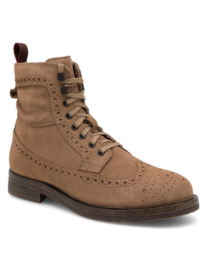 Sergio Bardi Sergio Bardi Stiefel Herren HOLMES-02 MB Beige Schnürstiefel von Sergio Bardi