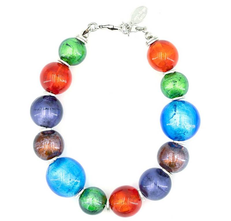 Sergio Engel Armband Glasperlen Armband 01 Multicolor Perlenarmband im Murano-Stil (1-tlg) von Sergio Engel