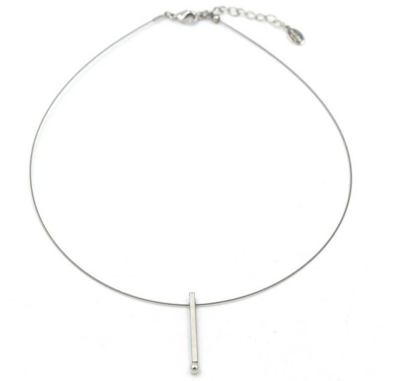Sergio Engel Collier Pura Kette 53 Perlenkette mit stabförmigem Anhänger (Set, 2-tlg., inkl. Schmuckanhänger) von Sergio Engel