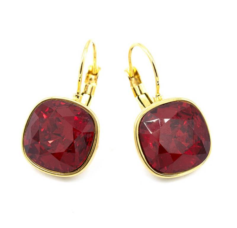 Sergio Engel Paar Ohrhänger Basics Ohrring 02 Eleganter Edelstahohrrring mit Kristall (Paar Ohrhänger, 2-tlg., Paar) von Sergio Engel