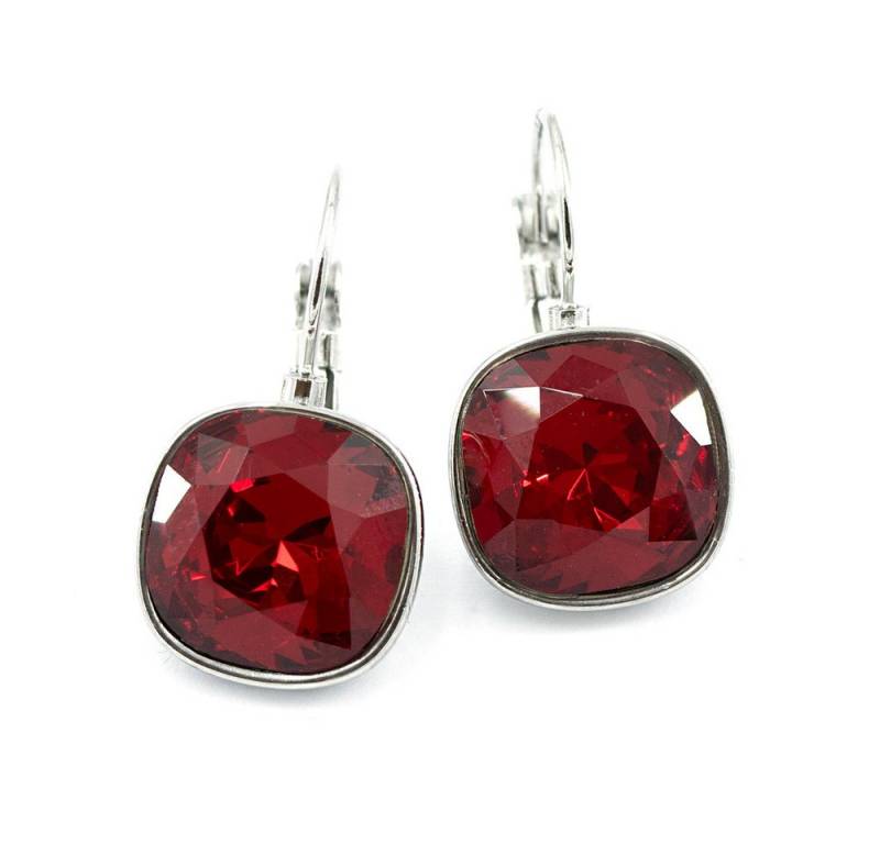 Sergio Engel Paar Ohrhänger Basics Ohrring 02 Eleganter Edelstahohrrring mit Kristall (Paar Ohrhänger, 2-tlg., Paar) von Sergio Engel