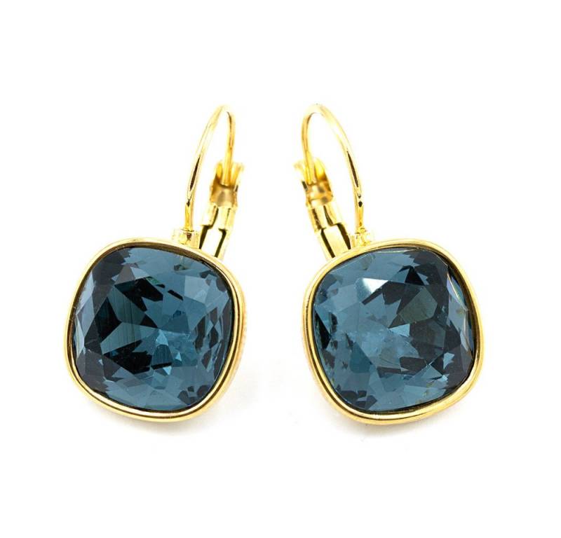 Sergio Engel Paar Ohrhänger Basics Ohrring 02 Eleganter Edelstahohrrring mit Kristall (Paar Ohrhänger, 2-tlg., Paar) von Sergio Engel