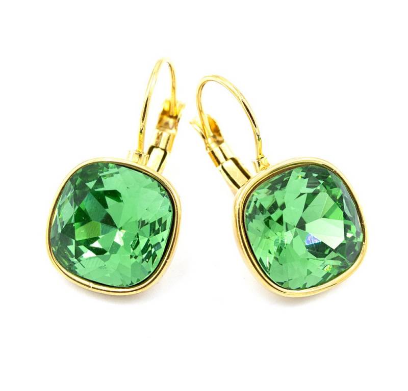 Sergio Engel Paar Ohrhänger Basics Ohrring 02 Eleganter Edelstahohrrring mit Kristall (Paar Ohrhänger, 2-tlg., Paar) von Sergio Engel