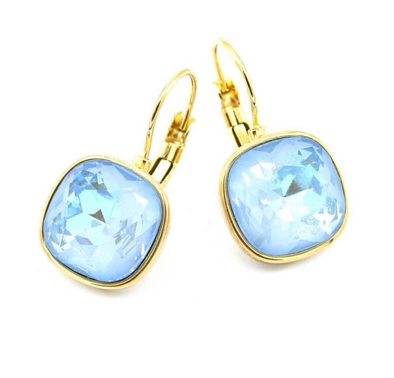 Sergio Engel Paar Ohrhänger Basics Ohrring 02 Eleganter Edelstahohrrring mit Kristall (Paar Ohrhänger, 2-tlg., Paar) von Sergio Engel