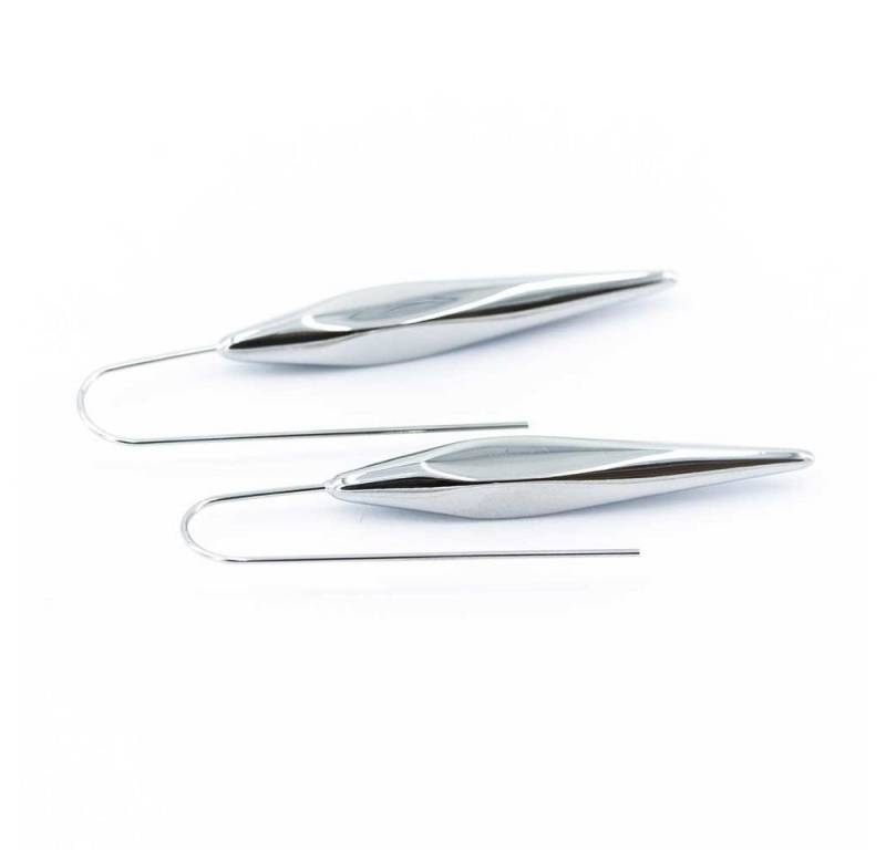 Sergio Engel Paar Ohrhänger Edelstahl Ohrring 28 Extravaganter langer Edelstahlohrring (Set, 2-tlg., Set) von Sergio Engel