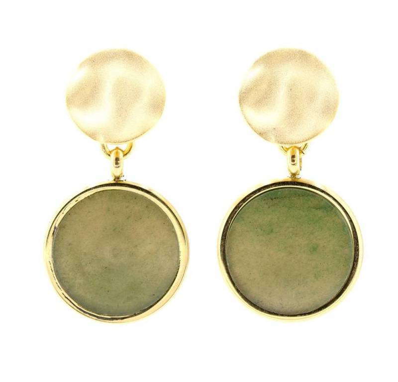 Sergio Engel Paar Ohrstecker Beach Ohrring 03 Zweiteiliger Ohrstecker mit Edelstahlanhängeelement (Set aus Steckeroberteil und Anhänger, 4-tlg., Set) von Sergio Engel