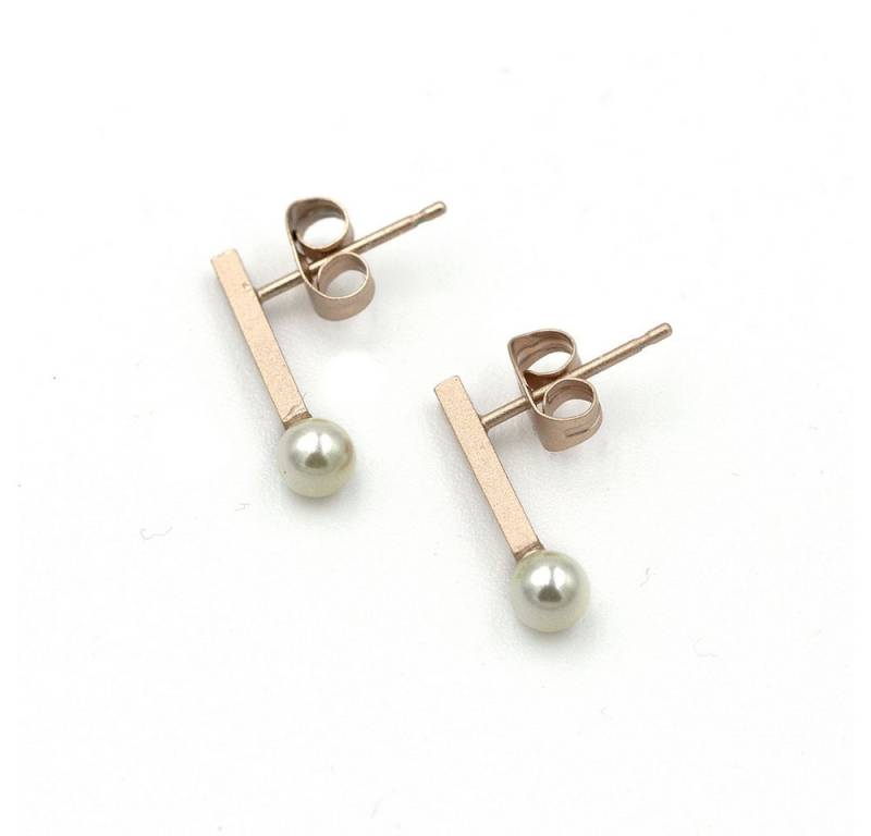 Sergio Engel Paar Ohrstecker Pura Ohrring 53 Stäbchenförmiger Perlenohrstecker (Paar, 2-tlg., Set) von Sergio Engel