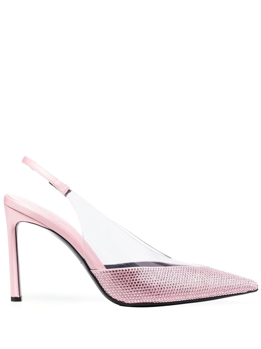 Sergio Rossi Pumps mit Kristallen 120mm - Rosa von Sergio Rossi