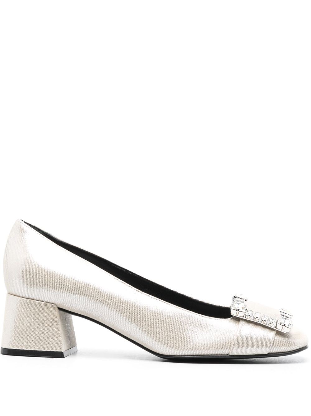 Sergio Rossi Belle Vivier Pumps - Silber von Sergio Rossi