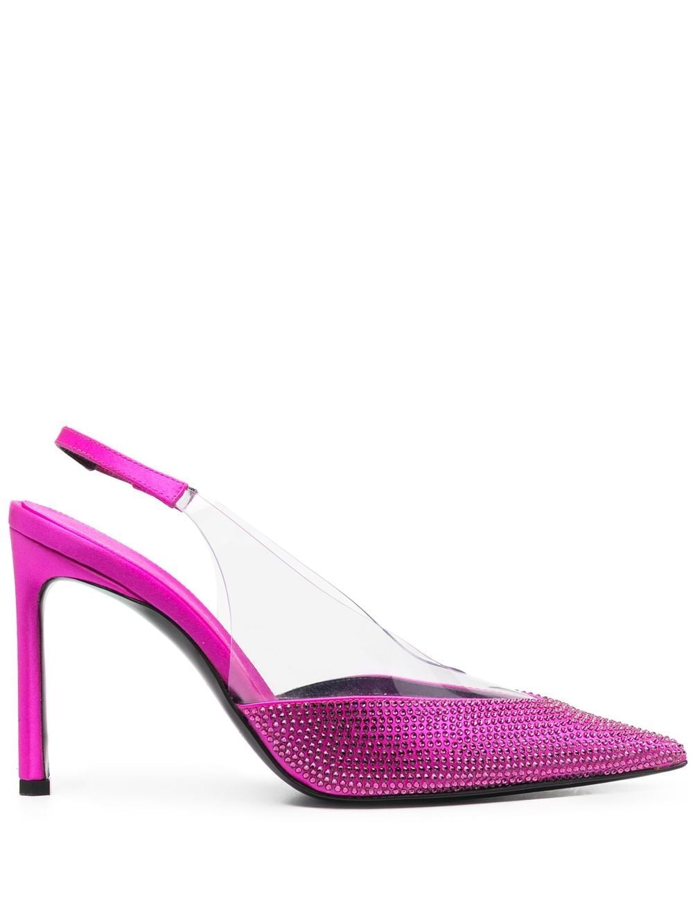 Sergio Rossi Evangelie Pumps 105mm - Violett von Sergio Rossi