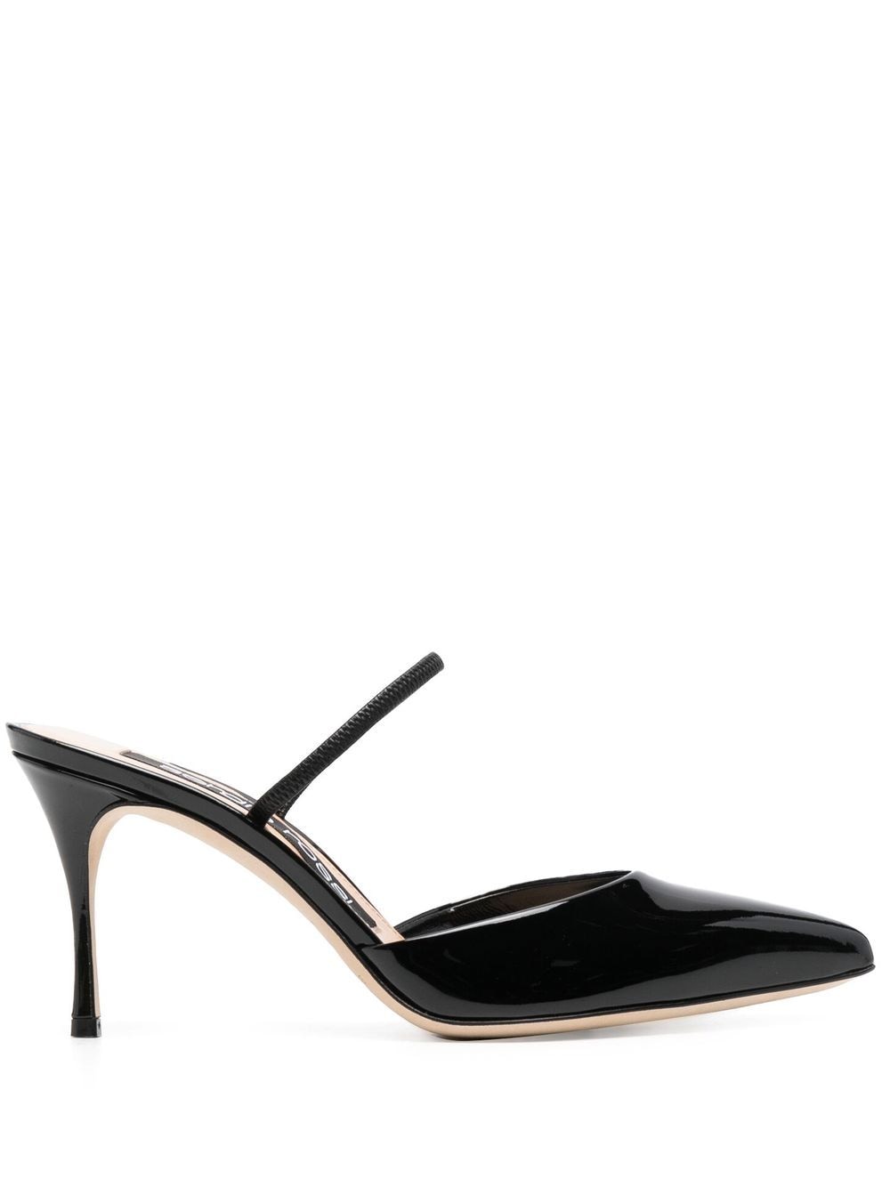 Sergio Rossi Godiva Pumps 75mm - Schwarz von Sergio Rossi