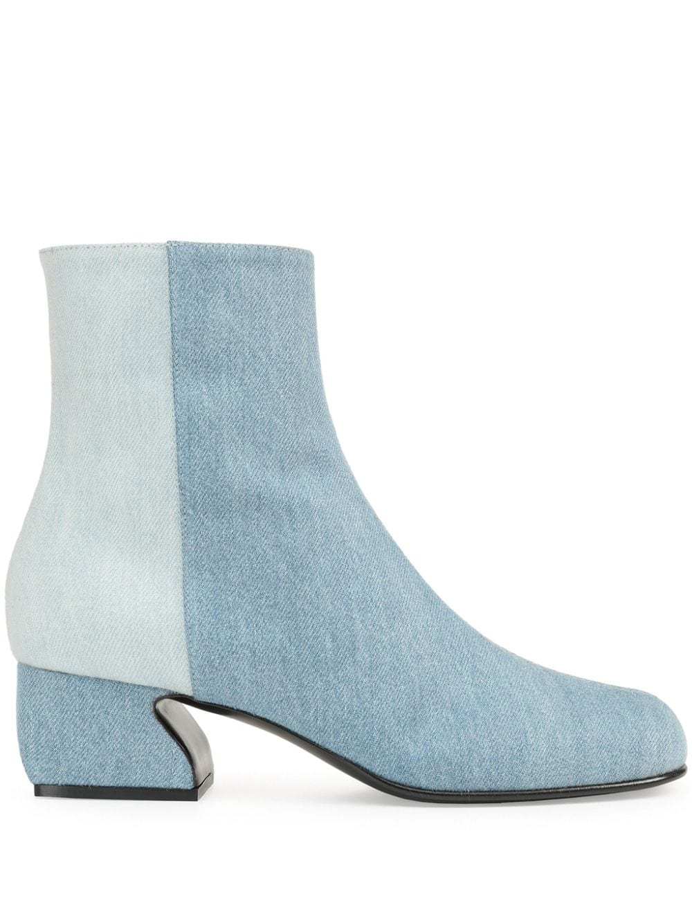 Sergio Rossi SI Rossi Denim-Stiefel 45mm - Blau von Sergio Rossi