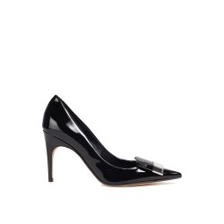 Sergio Rossi Schwarze Lederpumps von Sergio Rossi