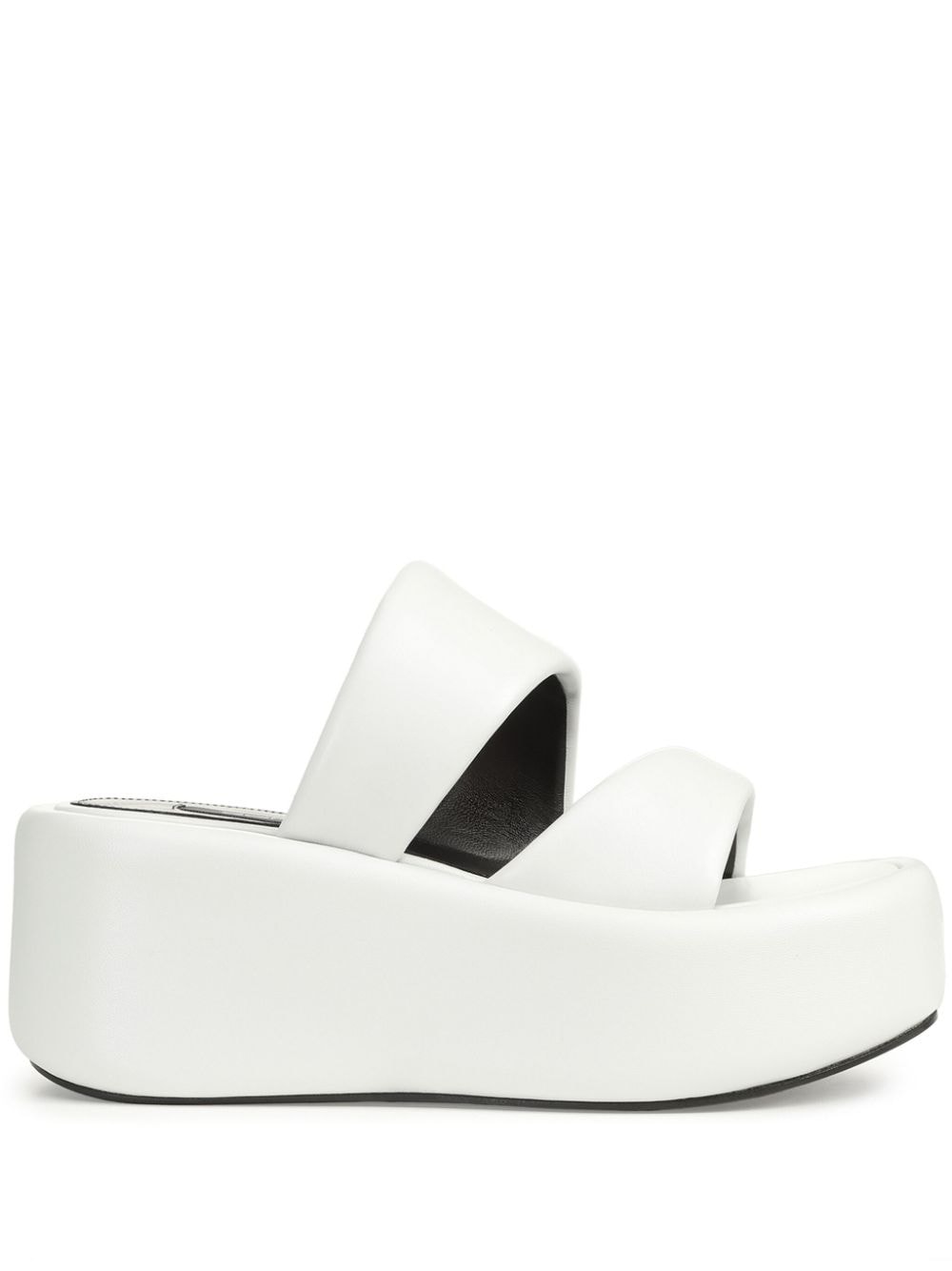 Sergio Rossi Spongy Wedge-Sandalen - Weiß von Sergio Rossi