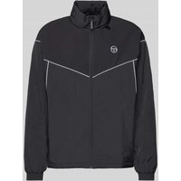 SERGIO TACCHINI Trainingsjacke mit Stehkragen Modell 'ISPICA' in Black, Größe XXL von Sergio Tacchini