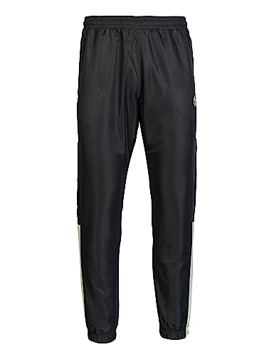 Sergio Tacchini ABITA Pants (39145) Herren Trainingshose Black/Pastel Green (562) L von Sergio Tacchini