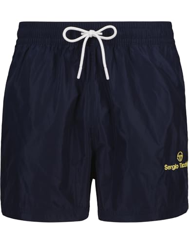 Sergio Tacchini Badeshorts GUACETO Swimshort blau (gelb), L von Sergio Tacchini