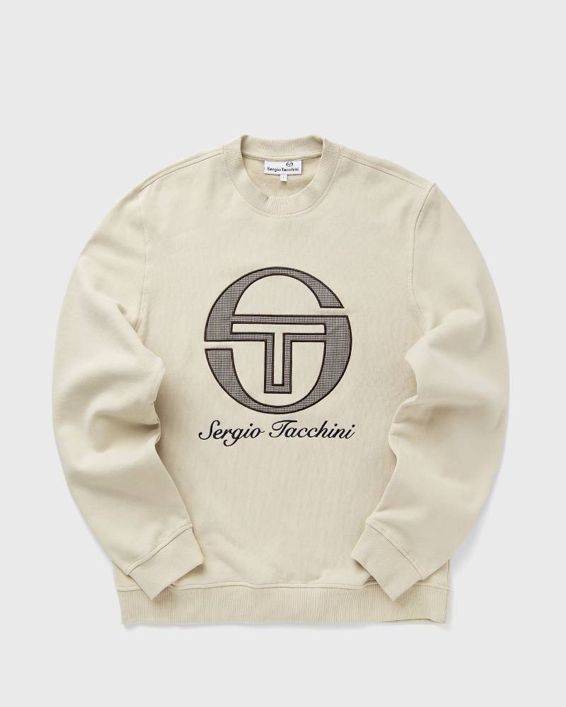 Sergio Tacchini COCHET CREW NECK SWEAT men Sweatshirts beige in Größe:L von Sergio Tacchini