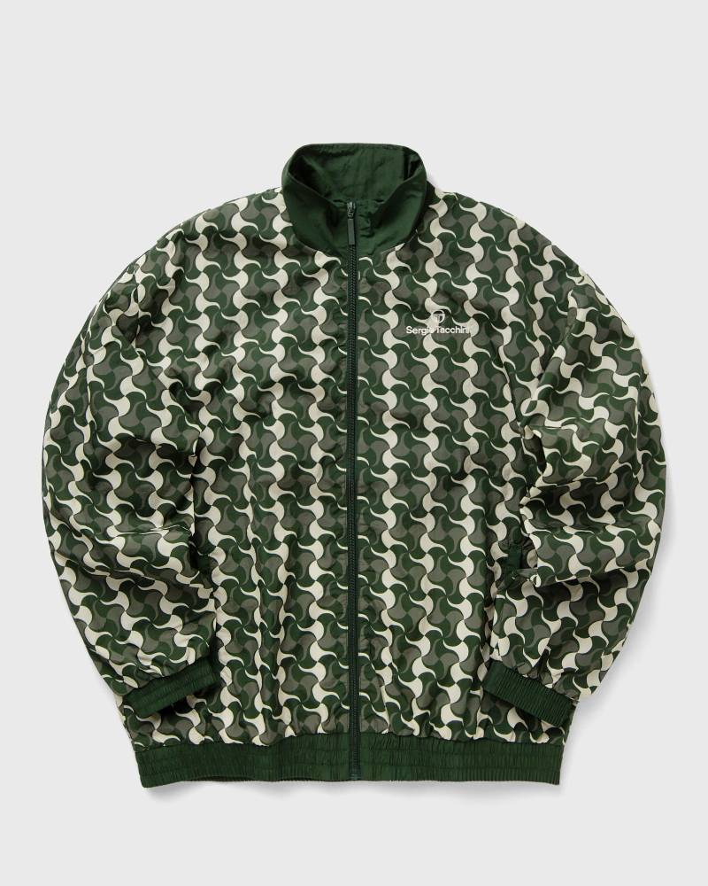 Sergio Tacchini COMO TRACK JACKET men Bomber Jackets green|beige in Größe:M von Sergio Tacchini