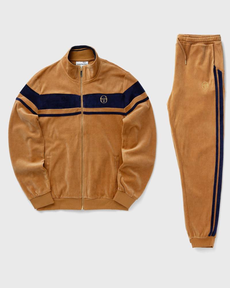 Sergio Tacchini DAMARINDO VELOUR TRACKSUIT men Tracksuit Sets brown in Größe:L von Sergio Tacchini