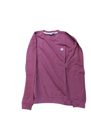 Sergio Tacchini FZ Sweat Iconic, Bordeaux-Weiß, XL von Sergio Tacchini