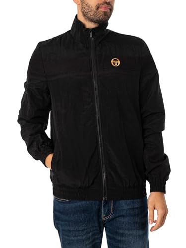 Sergio Tacchini Herren Fredo Trainingsjacke, Schwarz, L von Sergio Tacchini