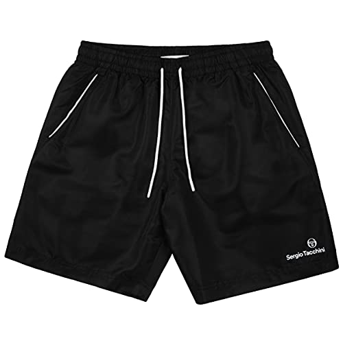 Sergio Tacchini Herren ROB 21 Short Herren Shorts Kurze Hose Anthracite/White (550) Gr. 3XL von Sergio Tacchini