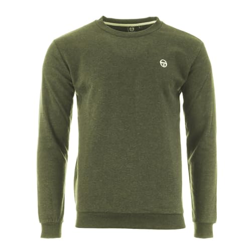 Sergio Tacchini Sweatshirt Khaki Herren Fleece, kaki, M von Sergio Tacchini