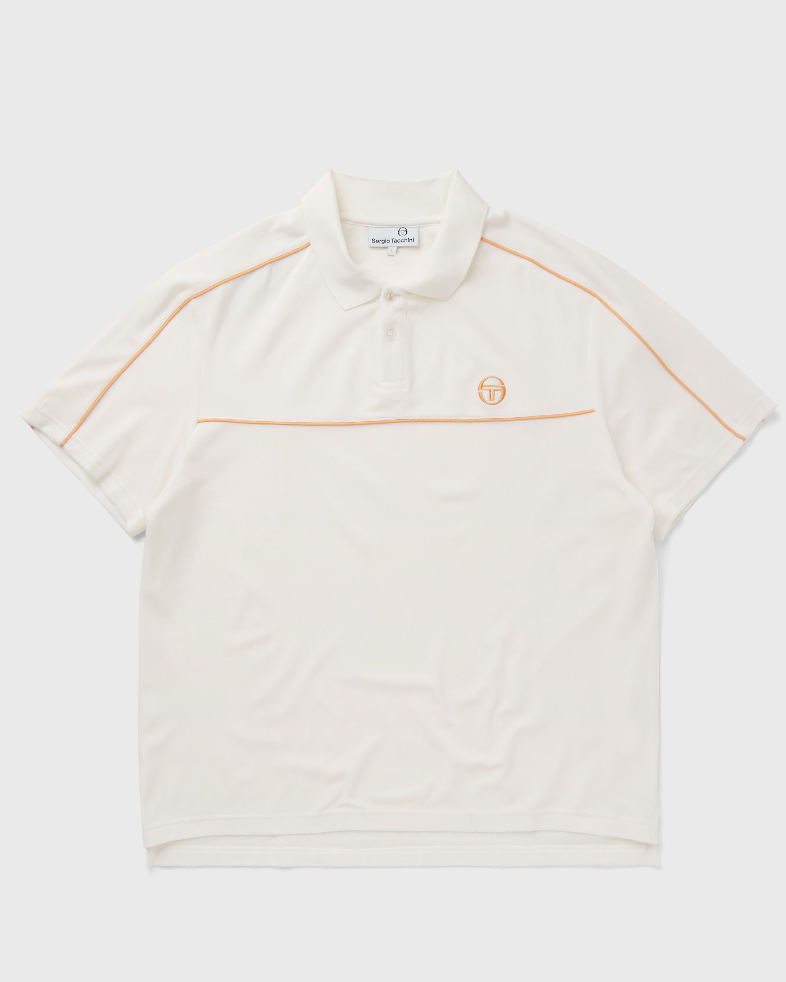 Sergio Tacchini LIONI VELOUR POLO men Polos white in Größe:L von Sergio Tacchini