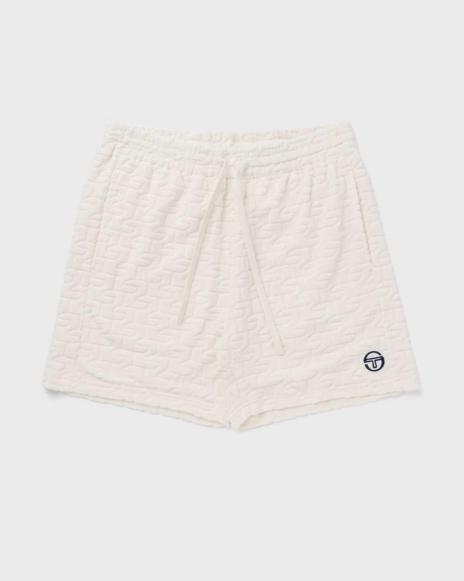 Sergio Tacchini LIVATA MONOGRAM SHORT men Sport & Team Shorts white in Größe:L von Sergio Tacchini