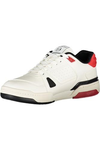 Sergio Tacchini Milano Unisex für Damen Herren Sneaker Schnürschuh Schuhe White Black RED (239) Gr. 46 von Sergio Tacchini