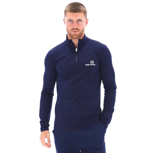 Sergio Tacchini Pullover DAYTONE HIGH Neck TOP blau L von Sergio Tacchini