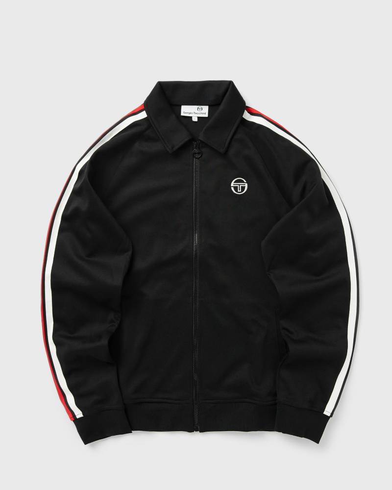 Sergio Tacchini RENSHAW TAPE TRACK TOP men Track Jackets black in Größe:M von Sergio Tacchini