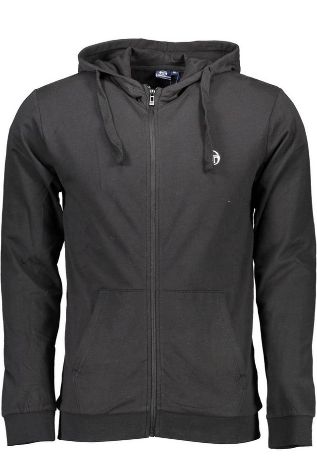 Sergio Tacchini Sweatshirt Herren Sweatshirt mit Reißverschluss in Schwarz: Sergio Tacchini Sweatshirt Herren Sweatshirt mit Reißverschluss in Schwarz: von Sergio Tacchini
